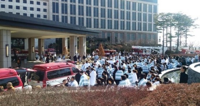 인천 영종도 파라다이스호텔 사우나  화재 사건정리!!  282명 대피