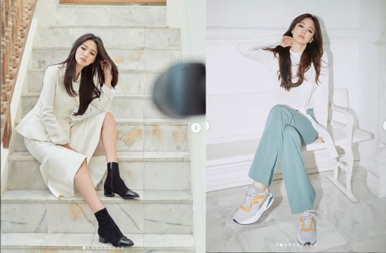 송혜교 근황, 4개월 만에 과감하게 화보 대방출…확 달라진 외모