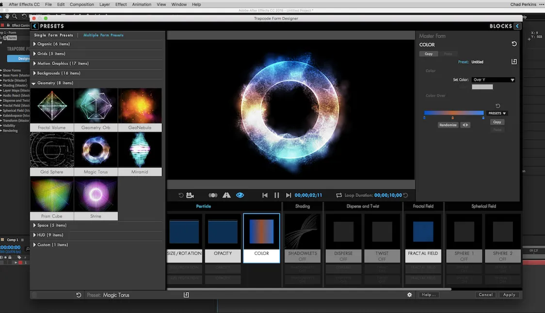 Red Giant VFX Suite 2.1.1 / 트랩코드 Trapcode Suite 17.2.0 다운로드