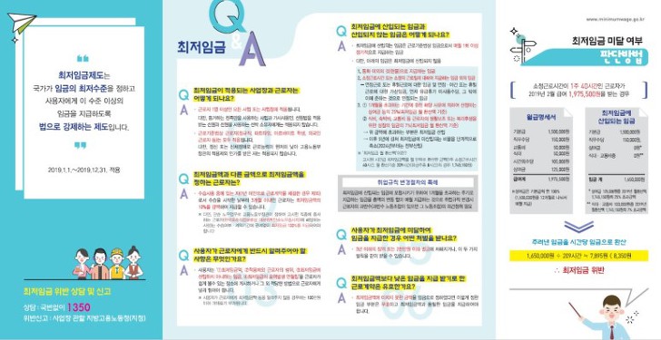 최저임금 계산 월급